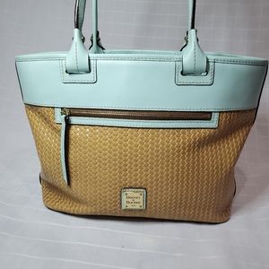 Dooney & Bourke Beacon woven zip tote